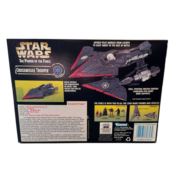 Star Wars Cruisemissile Trooper Action Figure Ship - Picture 4 of 8